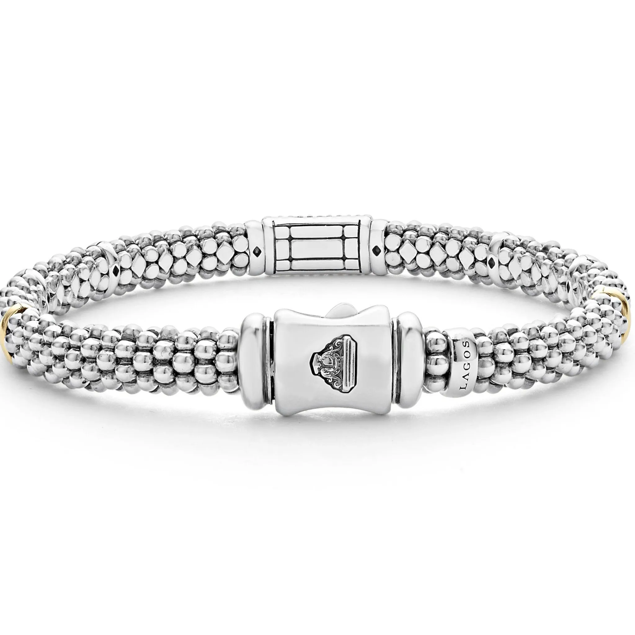 Online LAGOS Diamond Caviar Bracelet | 6Mm