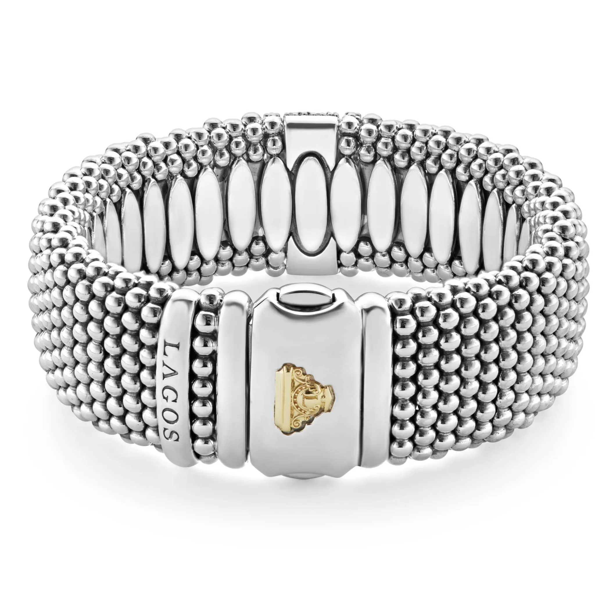 New LAGOS Diamond Caviar Bracelet | 23Mm