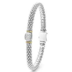 Outlet LAGOS Diamond Caviar Bracelet | 6Mm