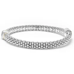 Hot LAGOS Diamond Caviar Bracelet | 6Mm