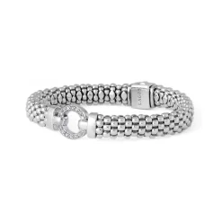 Discount LAGOS Diamond Circle Caviar Bracelet | 9Mm