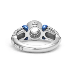 Online LAGOS Diamond Circle Caviar Ring