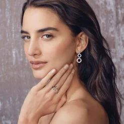 Best LAGOS Diamond Circle Drop Earrings