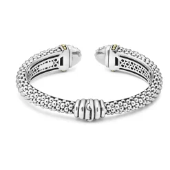 Fashion LAGOS Diamond Cuff Bracelet | 12Mm