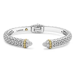 Online LAGOS Diamond Cuff Bracelet | 8Mm