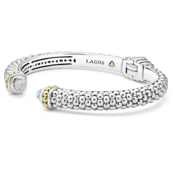 Online LAGOS Diamond Cuff Bracelet | 8Mm