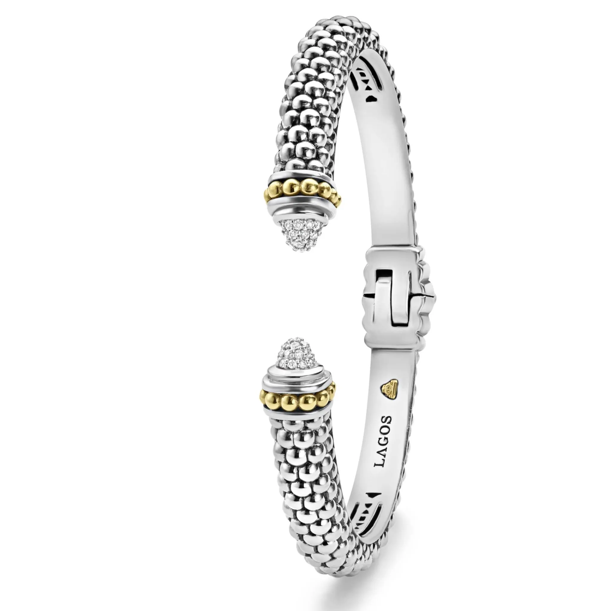 Hot LAGOS Diamond Cuff Bracelet | 8Mm