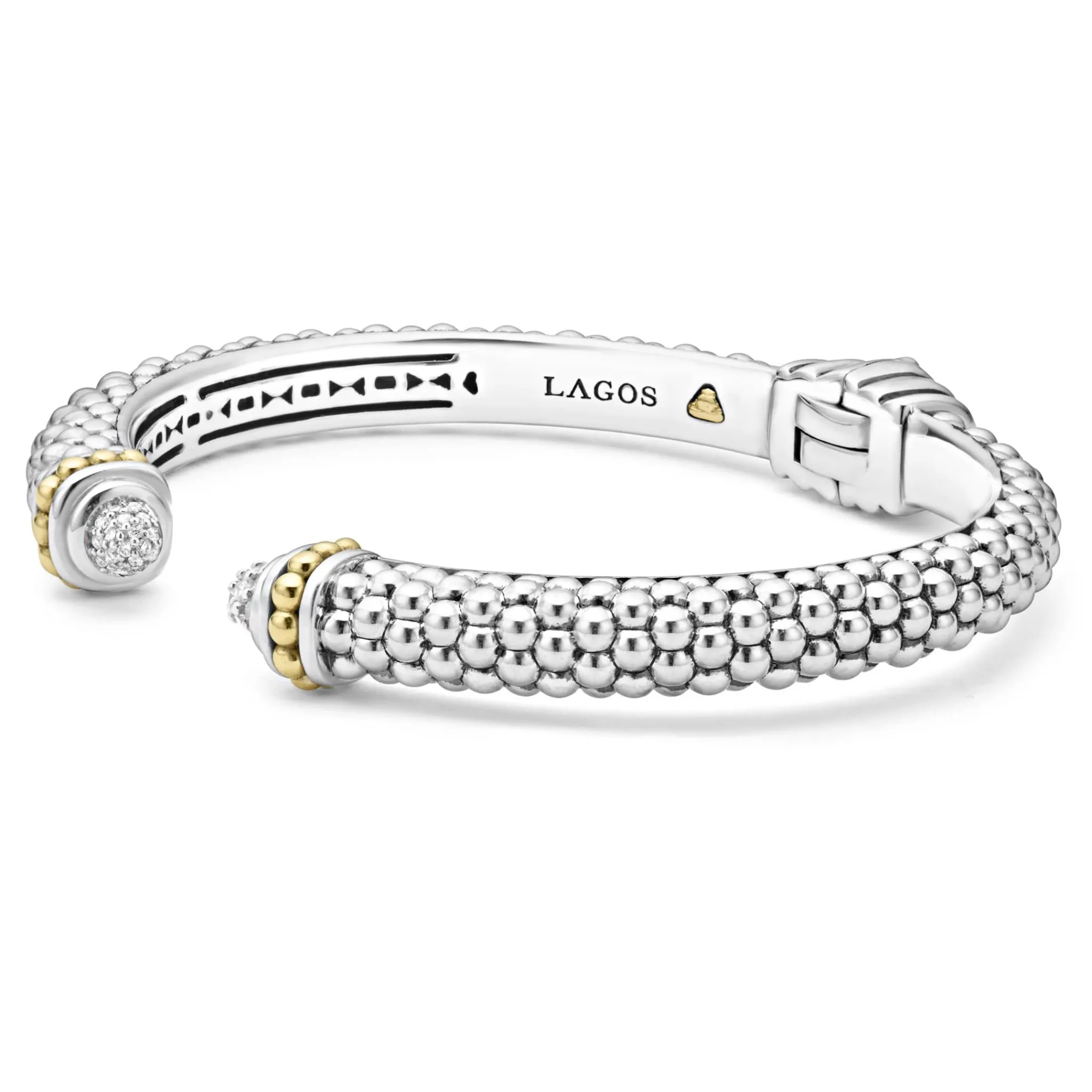 Hot LAGOS Diamond Cuff Bracelet | 8Mm