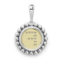 New LAGOS Diamond F Initial Charm
