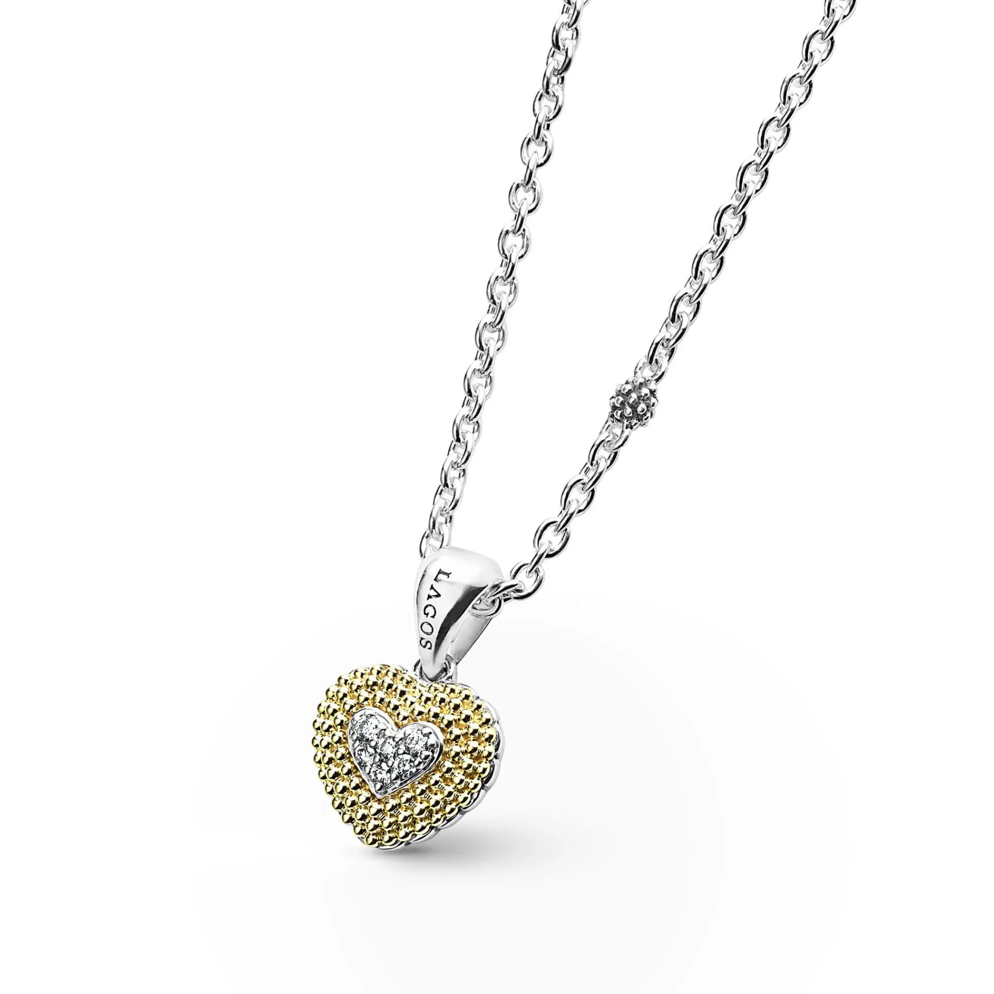 Discount LAGOS Diamond Heart Necklace