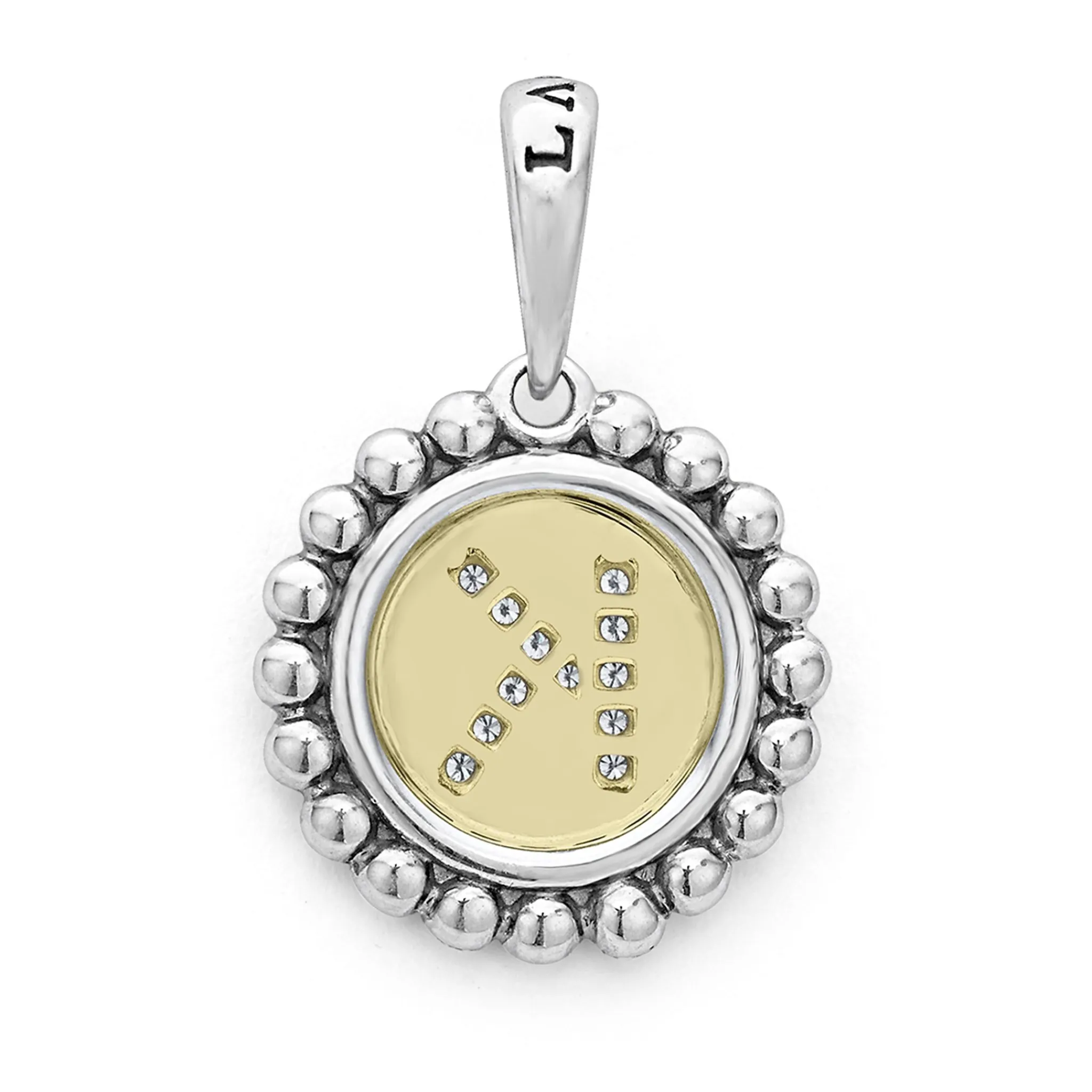 Fashion LAGOS Diamond K Initial Charm