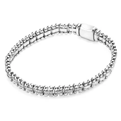 Hot LAGOS Diamond Link Bracelet | 7Mm