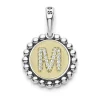 Cheap LAGOS Diamond M Initial Charm