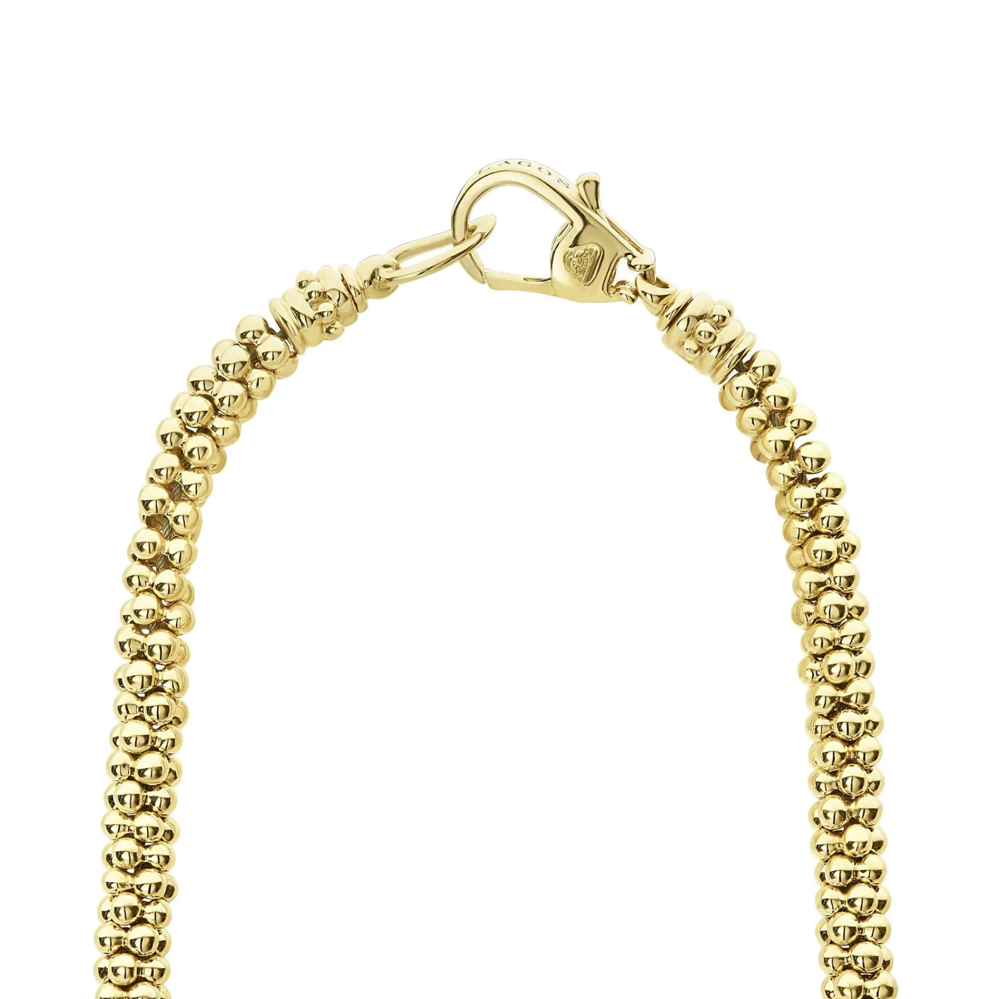 Sale LAGOS Diamond Medium Station Caviar Necklace