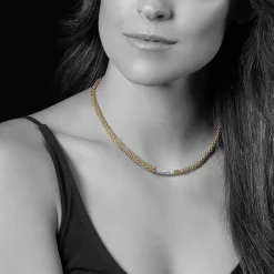 Cheap LAGOS Diamond Medium Station Caviar Necklace