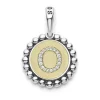 Fashion LAGOS Diamond O Initial Charm