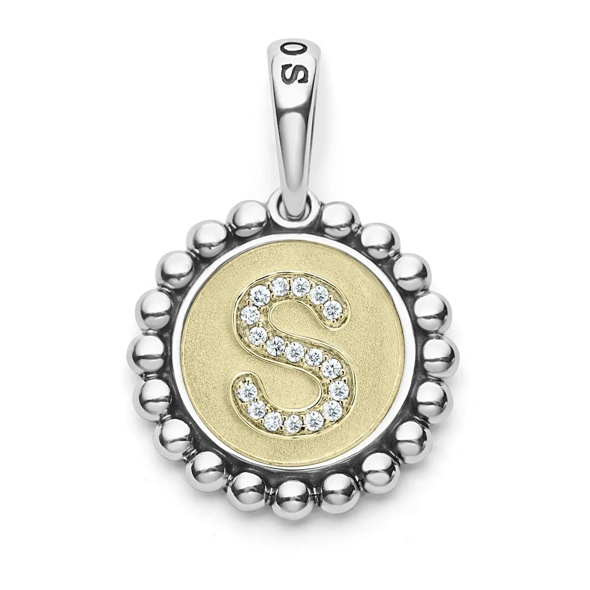 Hot LAGOS Diamond S Initial Charm