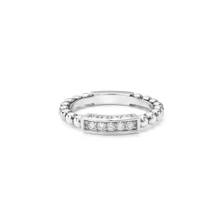 Online LAGOS Diamond Stacking Ring