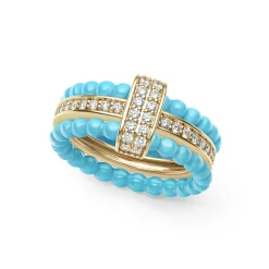 Cheap LAGOS Diamond Stacking Ring Set