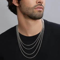 Discount LAGOS Double Link Chain Necklace | 3Mm