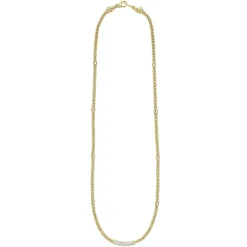 Hot LAGOS Eight Gold Station Diamond Caviar Necklace