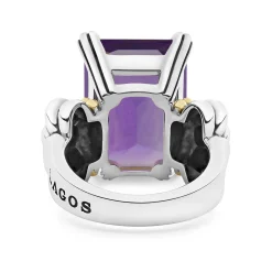 Best LAGOS Extra Large Emerald-Cut Amethyst Ring