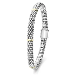 Online LAGOS Five Gold Station Caviar Bracelet | 6Mm