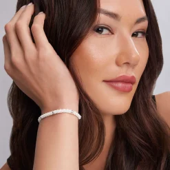 Fashion LAGOS Five Silver Station Ceramic Bracelet | 5Mm