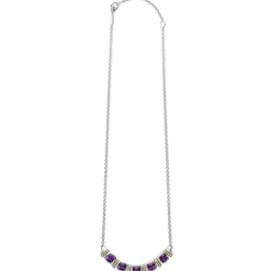New LAGOS Five Station Amethyst Necklace