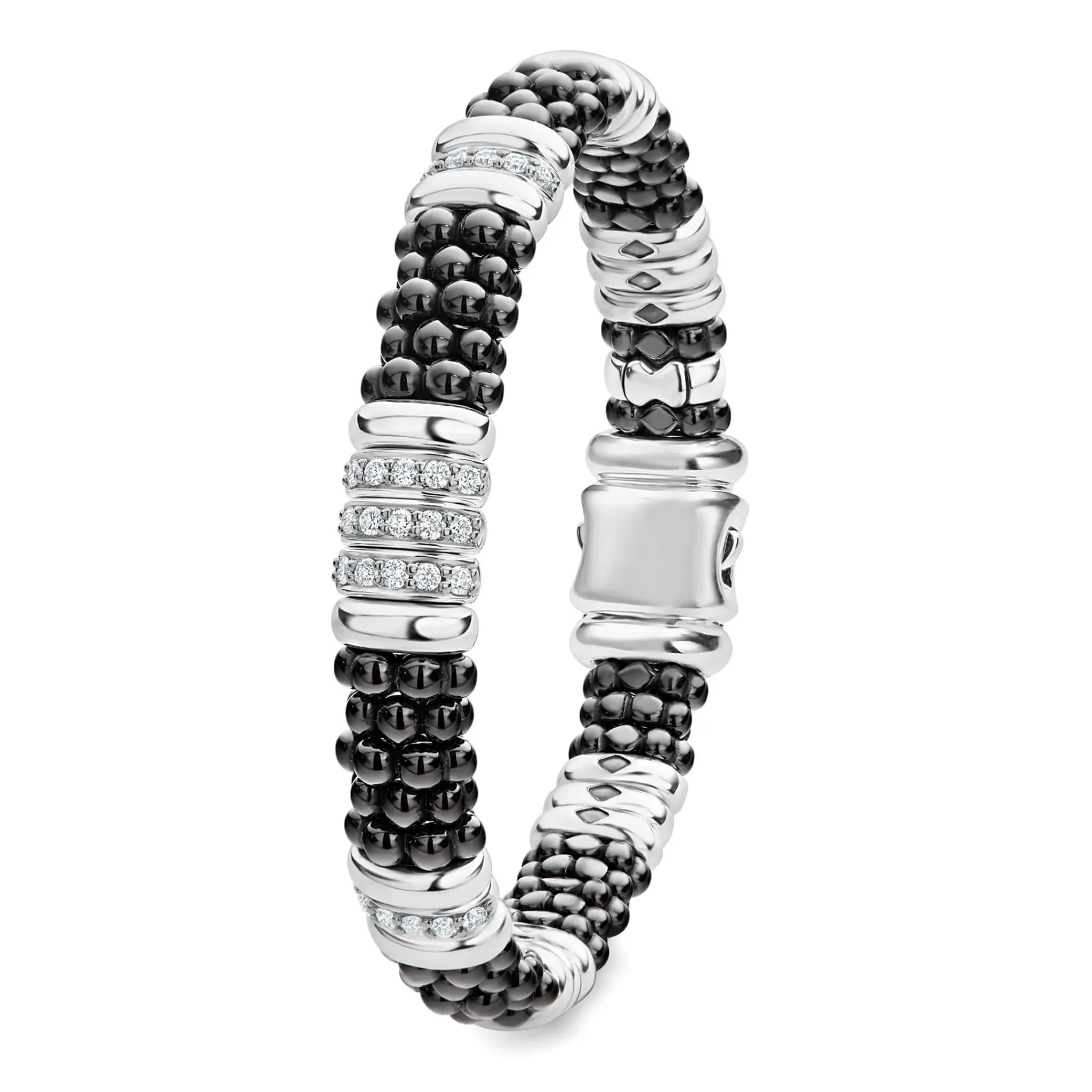 Online LAGOS Five Station Ceramic Diamond Bracelet | 9Mm