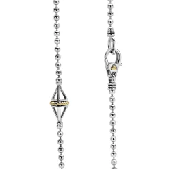 Online LAGOS Five Station Open Pyramid Necklace