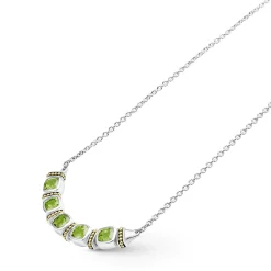 Shop LAGOS Five Station Peridot Necklace