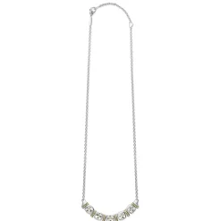 Best Sale LAGOS Five Station White Topaz Necklace