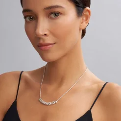 New LAGOS Five Station White Topaz Necklace