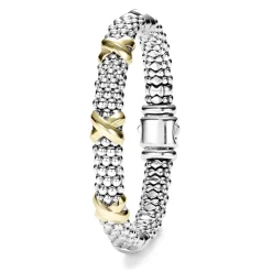Cheap LAGOS Five Station X Caviar Bracelet | 9Mm