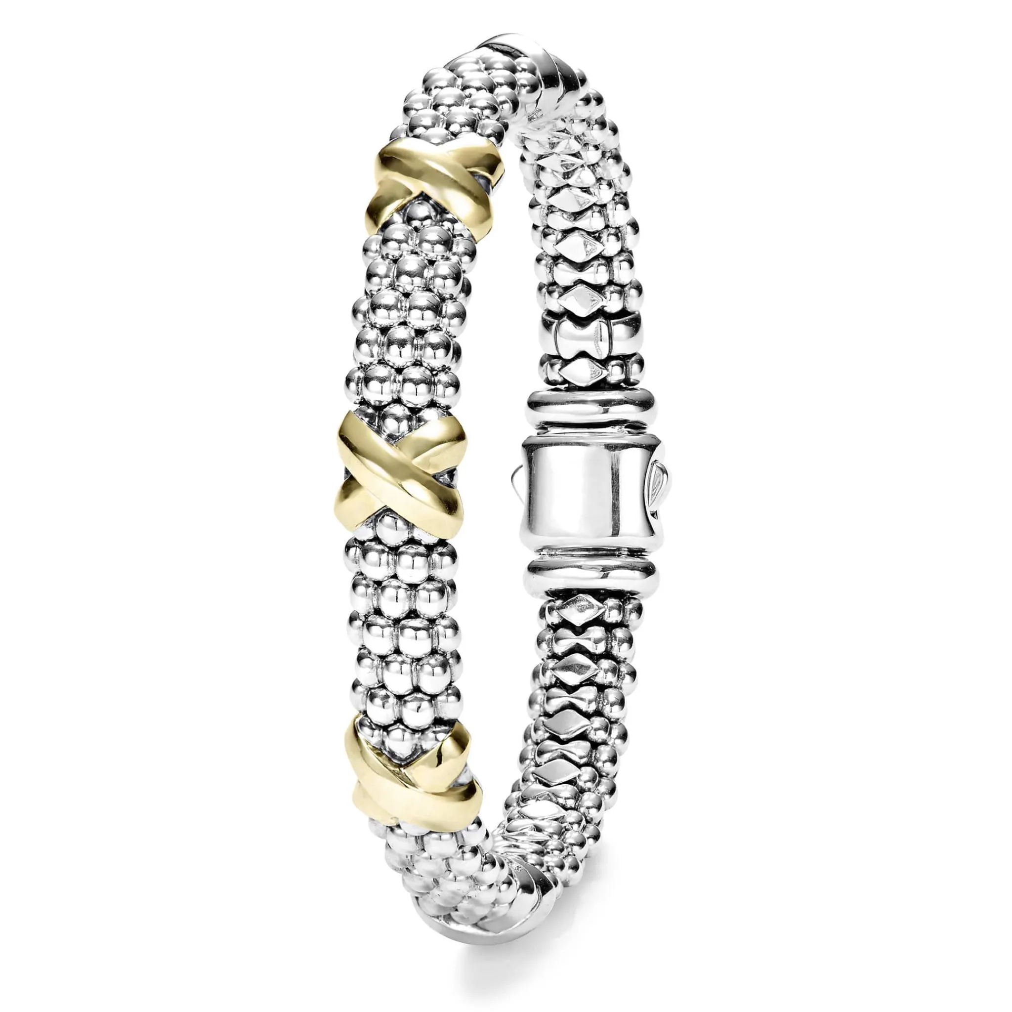 Cheap LAGOS Five Station X Caviar Bracelet | 9Mm