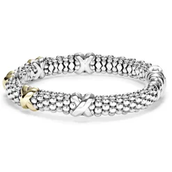 Cheap LAGOS Five Station X Caviar Bracelet | 9Mm