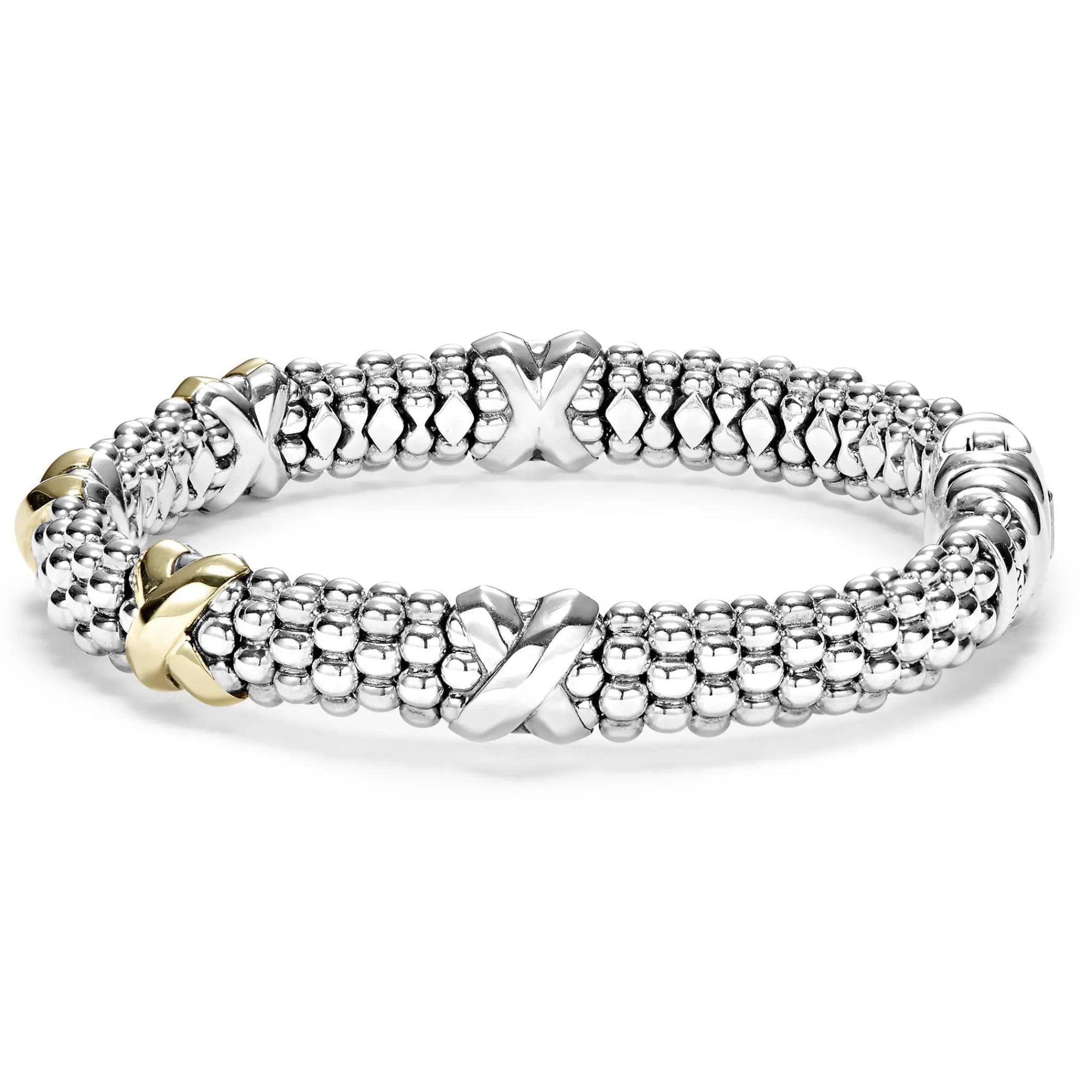 Cheap LAGOS Five Station X Caviar Bracelet | 9Mm