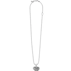 Fashion LAGOS Fluted Heart Locket Necklace