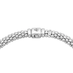 Hot LAGOS Four Station Diamond Caviar Necklace