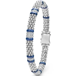 Online LAGOS Four Station Diamond Caviar Bracelet | 6Mm