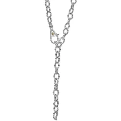 Cheap LAGOS Four Station Two-Tone Love Knot Necklace