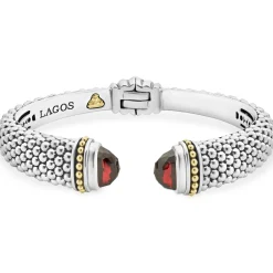 Online LAGOS Garnet Cuff Bracelet | 12Mm