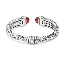 Online LAGOS Garnet Cuff Bracelet | 12Mm