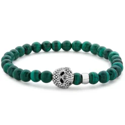 Flash Sale LAGOS Gemstone Skull Stretch Bracelet Gift Set