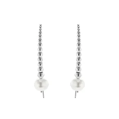 Online LAGOS Graduated Bead Pearl Earrings