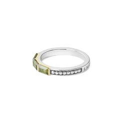 Cheap LAGOS Green Tourmaline Stacking Ring