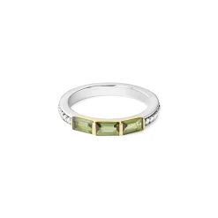 Cheap LAGOS Green Tourmaline Stacking Ring