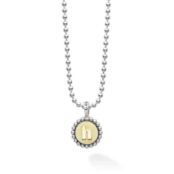 Discount LAGOS H Initial Charm Necklace