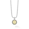 Hot LAGOS I Initial Charm Necklace
